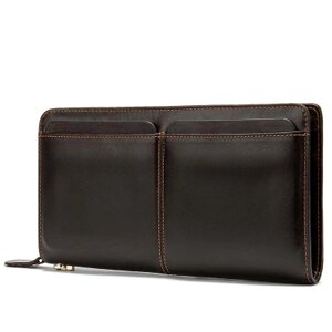 Сумка Vintage З ремінцем на руку Коричнева (14940)