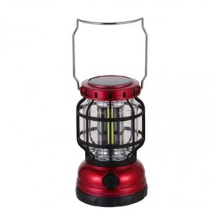 Ліхтар кемпінговий BL ZJ-1990T на сонячній батареї, червоний