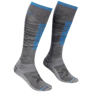 Шкарпетки Ortovox Ski Compression Long Socks Mns grey blend - 45-47 - сірий (025.001.0123)
