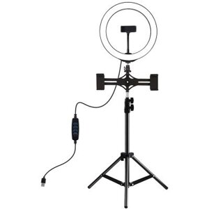 Набір блогера Puluz Ring USB LED lamp 10"+ tripod 1.1m (PKT3053B)