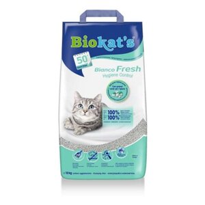 Наповнювач для туалету Biokat's BIANCO FRESH 10 кг (4002064617107)