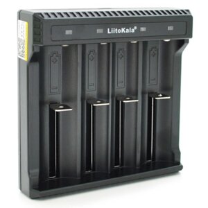 Зарядний пристрій для акумуляторів Liitokala 4 Slots, LED, Li-ion,