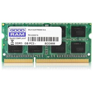 Модуль памяті для ноутбука SoDIMM DDR3L 8GB 1600 MHz Goodram (GR1600S3V64L11/8G)