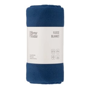 Плед Ardesto Flannel 100% поліестер, синій 200х220 см (ART0214SB)