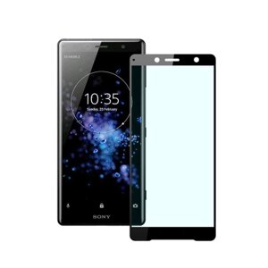 Оригінал! Скло захисне PowerPlant Full screen Sony Xperia XZ2 Compact, Black (GL605460) - Вища Якість!