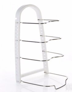 Підставка для сковорідок, кришок, тарілок, каструль (Білий)