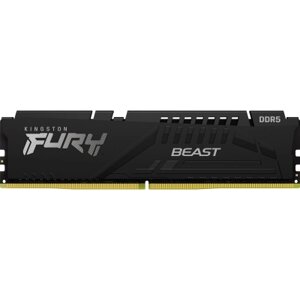 Модуль памяті для компютера DDR5 32GB 6400 MHz Beast Black XMP Kingston Fury (ex. HyperX) (KF564C32BB-32)