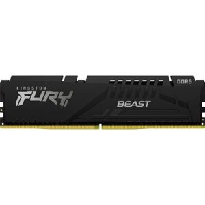 Модуль памяті для компютера DDR5 8GB 5200 MHz Beast Black Kingston Fury (ex. HyperX) (KF552C40BB-8)