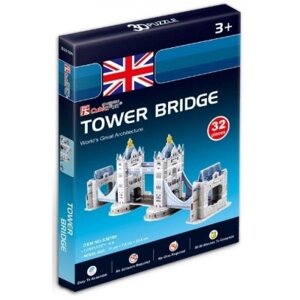 Пазл Cubic Fun 3D Тауерський міст серія міні (S3010h)