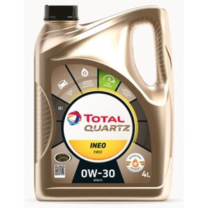 Моторне масло Total QUARTZ INEO FIRST 0W-30 4л (TL 213834)