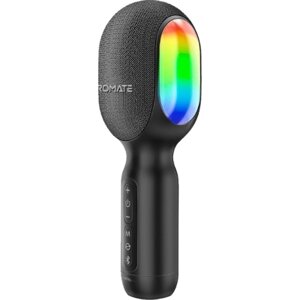 Мікрофон Promate VocalMic Bluetooth 2 x AUX LED Black (vocalmic. black)