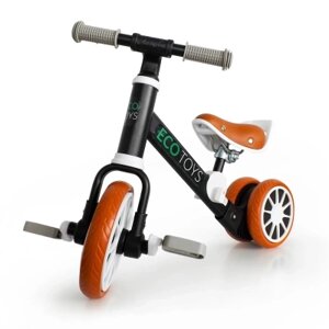 Біговел Ecotoys Велосипед 2 в 1 Energy black (LC-V1307 BLACK)