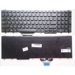 Клавіатура ноутбука Dell Latitude 5500/5501, Precision 3501/3540/3541 черн UA (A46188)