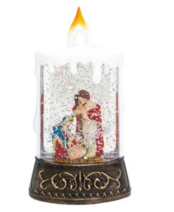 Ночник новорічний Свічка XMAS WDL 23005C 3577, Ісус