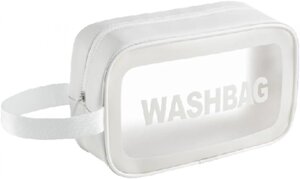 Прозора сумка-косметичка Washbag White 20см