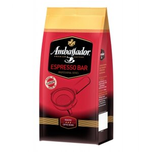 Кава Ambassador в зернах 1000г пакет, "Espresso Bar" (am. 52087)