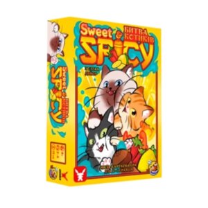 Настільна гра Geekach Games Sweet Spicy. Битва котиків, українська (GKCH073SP)
