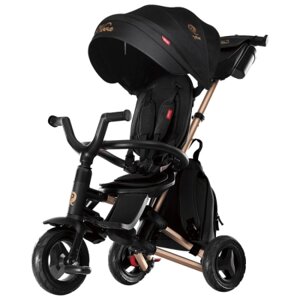 Дитячий велосипед QPlay Nova+ Rubber складаний триколісний Gold (S700-13Nova+RubberGold)