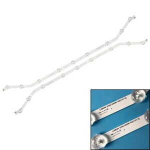 LED планка лампа підсвітки РК ТБ 32 SAMSUNG D3GE-320SM1-R2, 2шт комплект