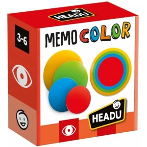 Розвиваюча іграшка Headu гра Мемо кольори (MU51289)
