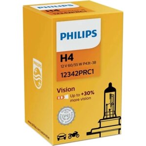 Автолампа Philips 12342PRC1 H4 12V 60/55W (2361)