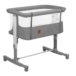 Ліжечко Lionelo приставне Aurora Grey Concrete (LO-AURORA GREY CONCRETE)