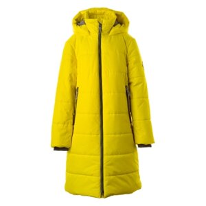 Пальто дитяче Huppa NINA 12590030 жовтий 158 (4741632123892)