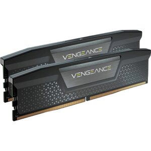 Модуль памяті для компютера DDR5 48GB (2x24GB) 5200 MHz Vengeance Black Corsair (CMK48GX5M2B5200C38)