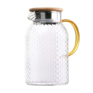Кувшин Ardesto Dew 1500 мл, боросилікатне скло, прозорий (AR2615BPG)