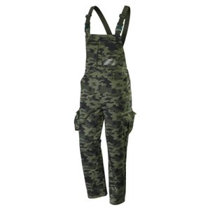 Напівкомбінезон робочий Neo Tools CAMO, розмір L (52), 255 г/м2, потрійні шви, камуфляжний (81-241-L)