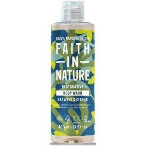 Гель для душу Faith in Nature Натуральний З морськими водоростями та цитрусом 400 мл (708002400230)