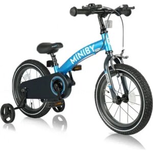 Дитячий велосипед QPlay біговел Miniby 3в1 Blue (CB01MiniByBlue)