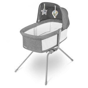 Ліжечко Lionelo приставне Malin Grey Stone (LO-MALIN GREY STONE)