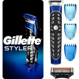 Бритва Gillette Fusion5 ProGlide Styler з 1 картриджем ProGlide Power + 3 насадки для моделювання бороди і вусів