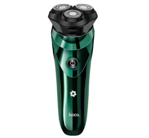 Електробритва Hoco DAR06 Plus IPX7, зелена