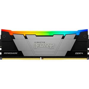 Модуль памяті для компютера DDR4 8GB 3600 MHz Fury Renegade RGB Kingston Fury (ex. HyperX) (KF436C16RB2A/8)