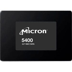 Накопичувач SSD для сервера Micron SSD SATA2.5" 3.84TB 5400 PRO/MTFDDAK3T8TGA MICRON (MTFDDAK3T8TGA-1BC1ZABYYR)