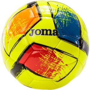 Мяч футбольний Joma Dali II жовтий, мультиколор Уні 5 400649.061.5 (8424309612900)