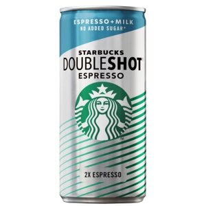 Холодна кава Starbucks Doubleshot Espresso No Added Sugar 200 мл (5711953079566)