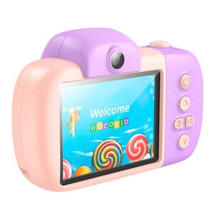 Фотокамера дитяча цифрова HOCO DV201, рожева