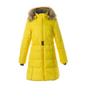 Пальто Huppa YACARANDA 12030030 жовтий 116 (4741632039278)