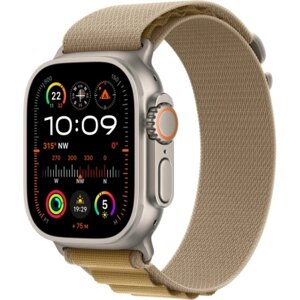 Смарт-годинник Apple Watch Ultra 2 2024 GPS + Cellular 49mm Natural Titanium Case with Tan Alpine Loop - Medium