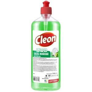 Засіб для ручного миття посуду Cleon Яблуко 1 л (4820289450213)