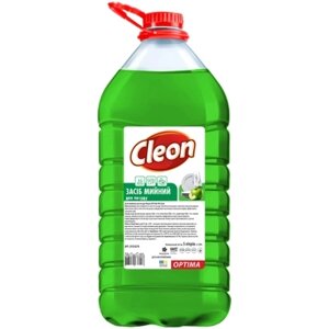Засіб для ручного миття посуду Cleon Яблуко 5 л (4820289450206)