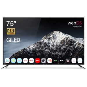 Телевізор vinga S75UHD25QWEB
