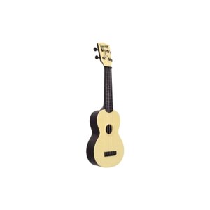 Укулеле Kala Waterman Gitd Yellow Soprano Ukulele (231454)