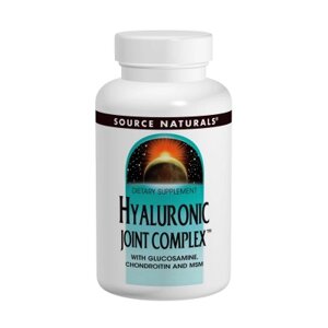 Вітамін Source Naturals Гіалуронова кислота з глюкозаміном, хондроїтин та М (SNS-01893)