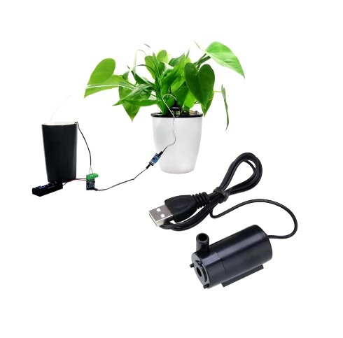 DC 3-5V USB Micro занурювальні міні малошумний безщітковий водяний насос для акваріумів від компанії Шіпістік Shipistik - фото 1