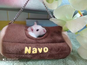 Гамак-будиночок для гризунів / 15х8х8 см. NAVO 1106