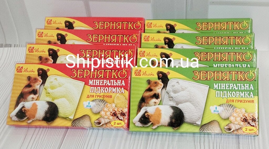 Кальцій для гризунів і екзотичних тварин від компанії Шіпістік Shipistik - фото 1